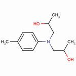 1,1'-[(4-甲基苯基)亚氨基]二-2-丙醇分子式结构图