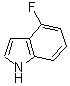 4-氟吲哚分子式结构图