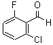 2-氯-6-氟苯甲醛分子式结构图