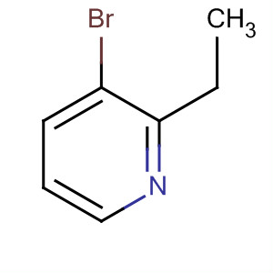 3-溴-2-乙基吡啶分子式结构图