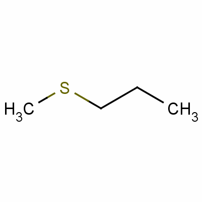 甲基丙基硫醚分子式结构图