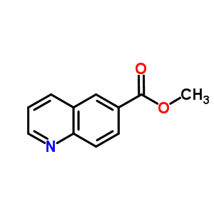 6-喹啉甲酸甲酯分子式结构图