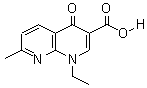 萘啶酸分子式结构图