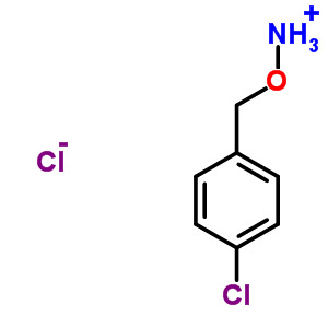 对氯苄氧胺盐酸盐分子式结构图