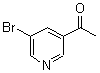 3-溴-5-乙酰基吡啶分子式结构图