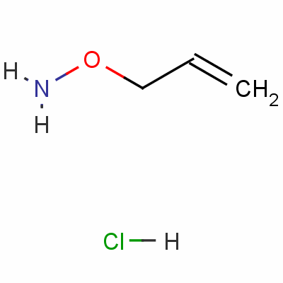 O-烯丙基羟胺盐酸盐分子式结构图