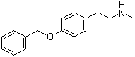 2-(4-(苄氧基)苯基)-N-甲基乙胺分子式结构图