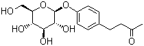 覆盆子酮葡萄糖甙分子式结构图