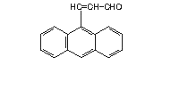 9-蒽丙烯醛分子式结构图