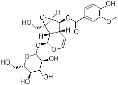 胡黄连苷 II分子式结构图