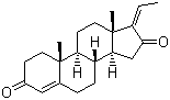 孕二烯二酮分子式结构图