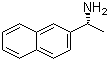 (R)-(+)-1-(2-萘基)乙胺分子式结构图