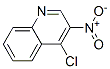 4-氯-3-硝基喹啉分子式结构图