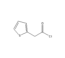 2-噻吩乙酰氯分子式结构图