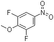 2,6-二氟-4-硝基苯甲醚分子式结构图