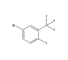 5-溴-2-氟三氟甲苯分子式结构图