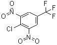 3,5-二硝基-4-氯三氟甲苯分子式结构图