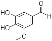 5-羟基香兰素分子式结构图