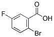 2-溴-5-氟苯甲酸分子式结构图