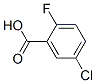 2-氟-5-氯苯甲酸分子式结构图