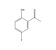 2-乙酰基-4-氟苯酚分子式结构图