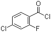 4-氯-2-氟苯甲酰氯分子式结构图