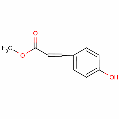 4-羟基肉桂酸甲酯分子式结构图