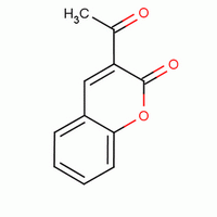 3-乙酰基香豆素分子式结构图