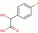 对氟扁桃酸分子式结构图