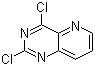 2,4-二氯吡啶并[3,2-d]嘧啶分子式结构图