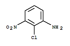 2-氯-3-氨基硝基苯分子式结构图