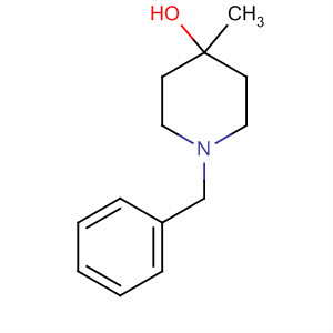 4-甲基-1-苄基-4-哌啶醇分子式结构图