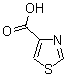 噻唑-4-羧酸分子式结构图