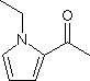 N-乙基-2-乙酰吡咯分子式结构图