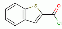 苯并噻吩-2-羰酰氯分子式结构图