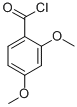 2,4-二甲氧苯甲酰氯分子式结构图