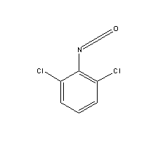 2,6-二氯苯异氰酸酯分子式结构图