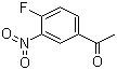 4'-氟-3'-硝基苯乙酮分子式结构图