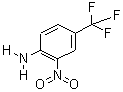 4-氨基-3-硝基三氟甲苯分子式结构图