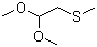 1,1-二甲氧基-2-(甲硫基)乙烷分子式结构图