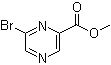 6-溴-2-吡嗪羧酸甲酯分子式结构图