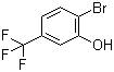 2-溴-5-三氟甲基苯酚分子式结构图