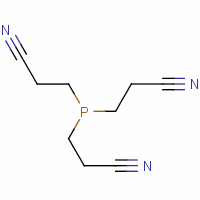 三(2-氰乙基)膦分子式结构图