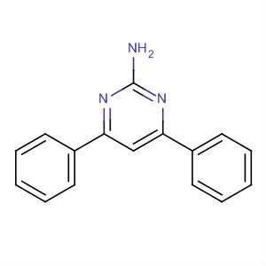 4,6-二苯基嘧啶-2-胺分子式结构图