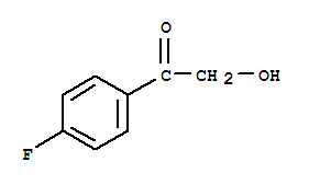 2-羟基-4'-氟苯乙酮分子式结构图