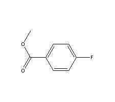 对氟苯甲酸甲酯分子式结构图