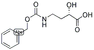 4-苄氧羰基氨基-2-羟基丁酸分子式结构图