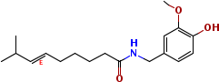 辣椒碱分子式结构图