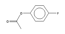 4-氟苯基醋酸酯分子式结构图