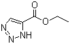 1H-1,2,3-三氮唑-5-甲酸乙酯分子式结构图